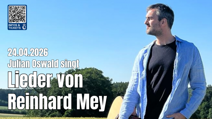 Julian Oswald singt Lieder von Reinhard Mey @ Intakt Musikbühne